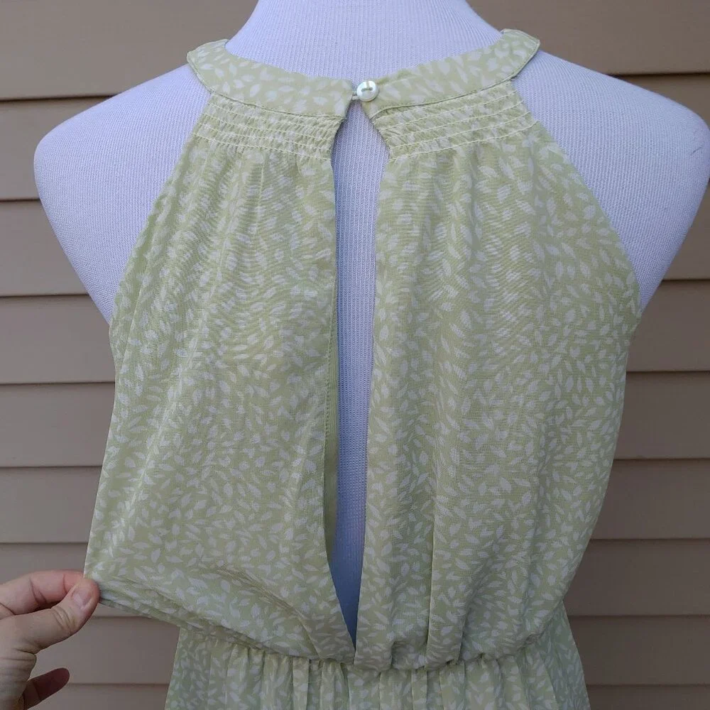 Japna green print